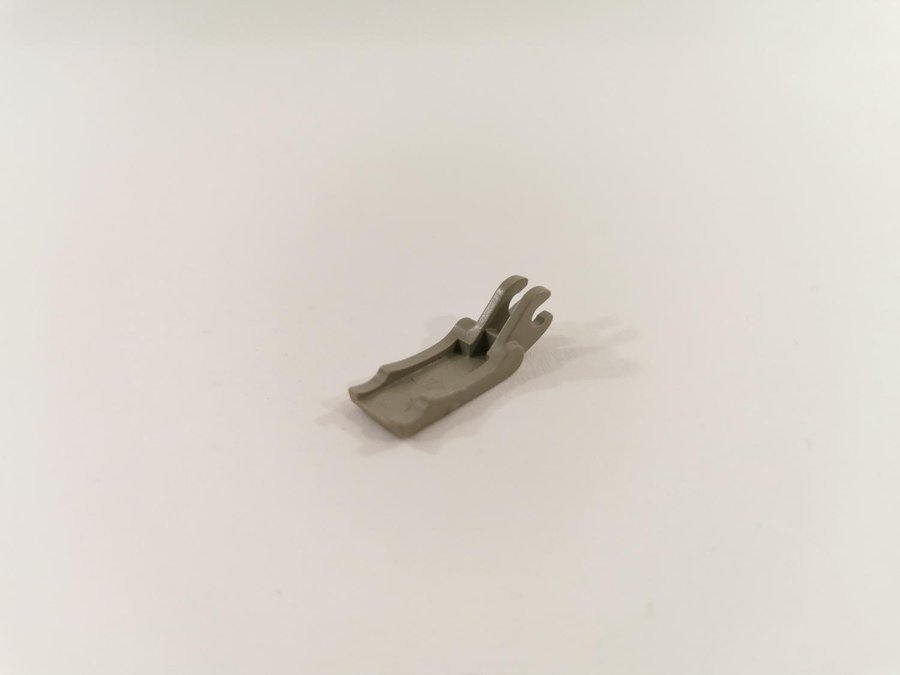 Lego - space - arm - klo - part 4221 - grå (old light gray)