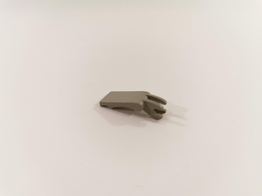 Lego - space - arm - klo - part 4221 - grå (old light gray)