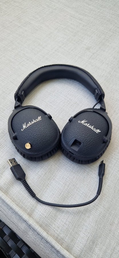 Marshall Monitor II ANC Wireless Over-Ear Headphones (svart) M4