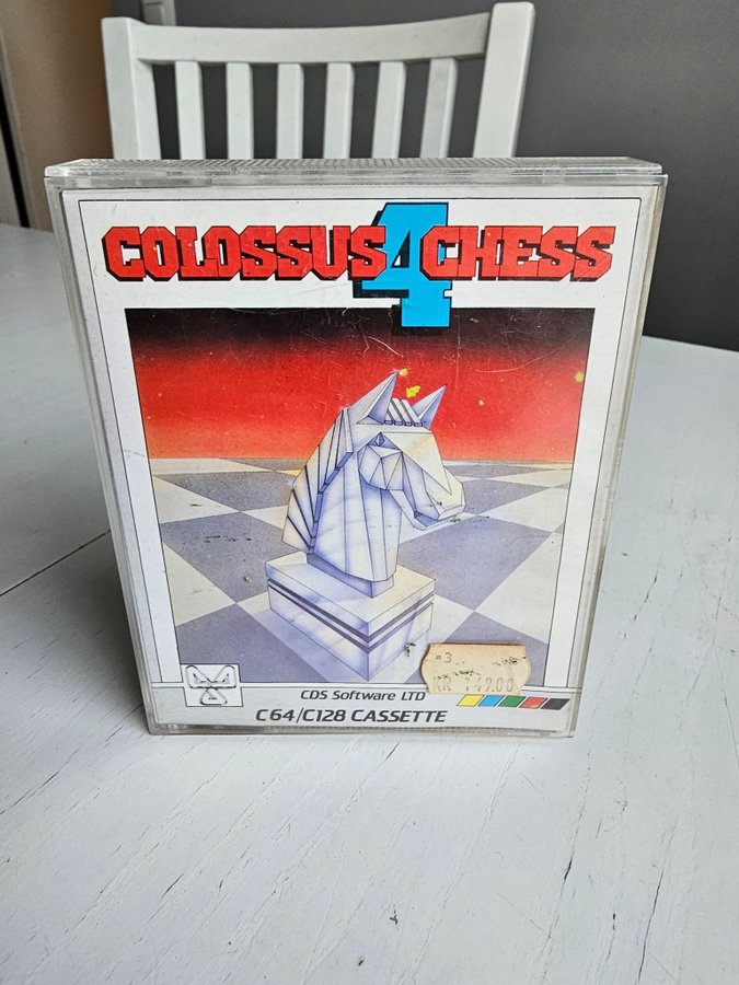 Colossus Chess 4 för Commodore 64/128