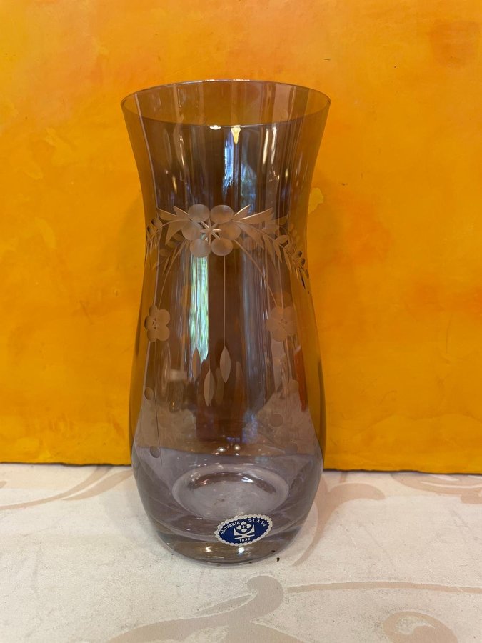 Fint slipad Vasglas  Slovakia glas 1836