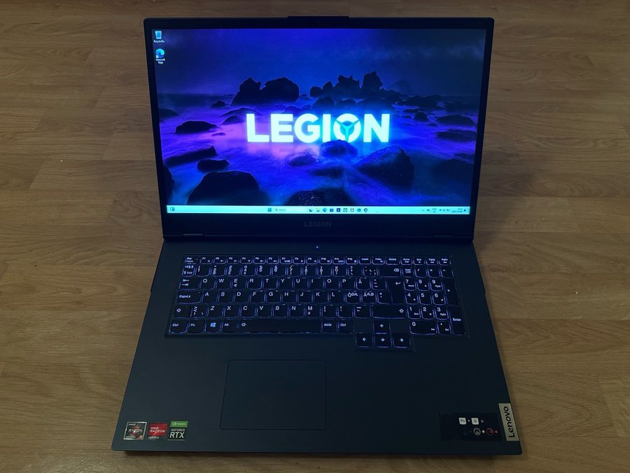 Lenovo Legion 5 - 17”, Ryzen 5, 16GB RAM, RTX 3060, Mycket Gott Skick!