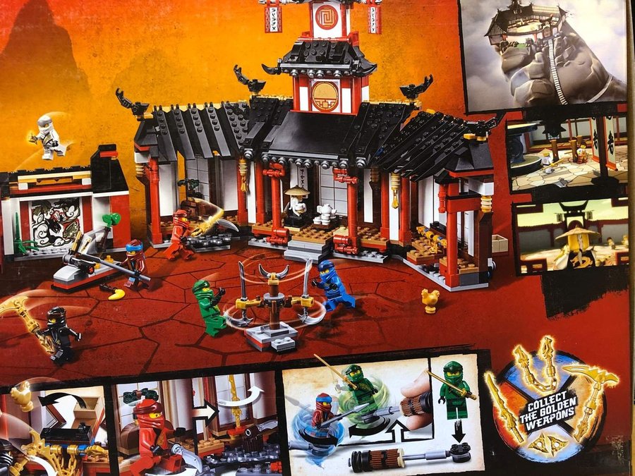 LEGO Ninjago 70670 "Spinjitzutempel" - från 2019 oöppnad / förseglad!!