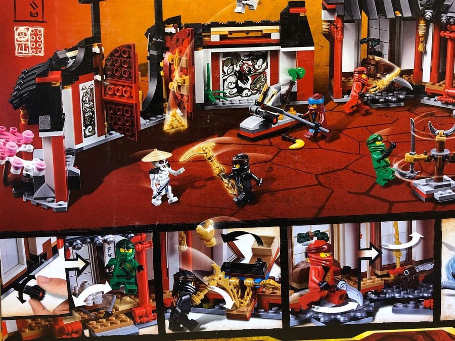 LEGO Ninjago 70670 "Spinjitzutempel" - från 2019 oöppnad / förseglad!!