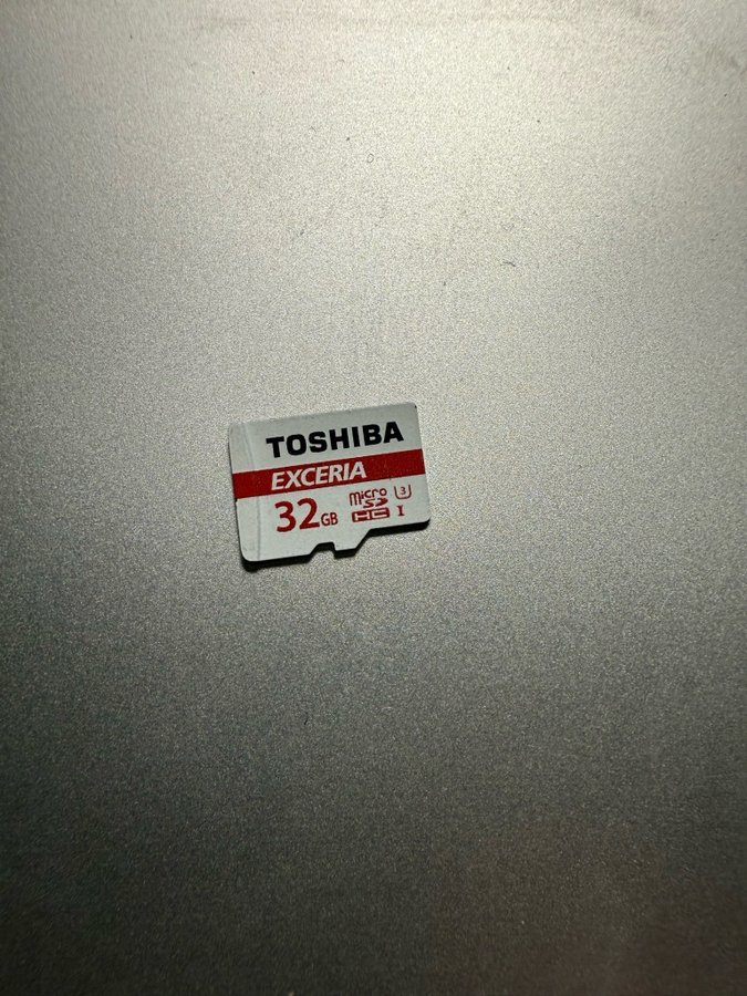 Toshiba Exceria 32GB MicroSD-kort