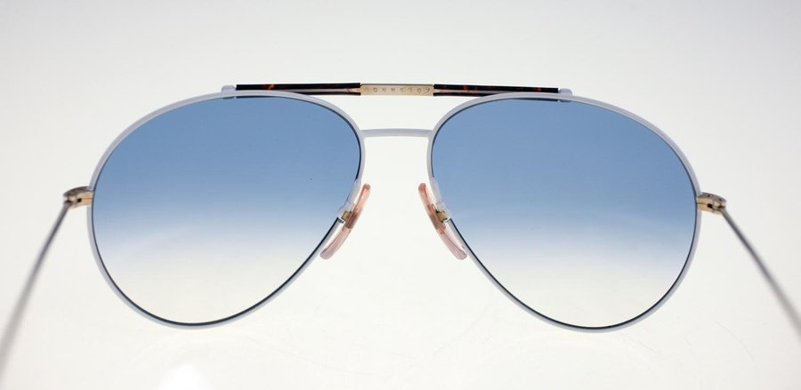 The Boeing Collection by Carrera 5706 70 Small white/gold sunglasses-circa 1980s