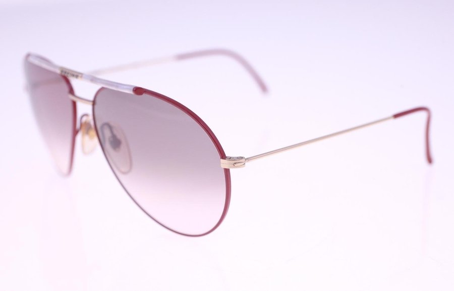 The Boeing Collection by Carrera 5706 30 Small red/gold sunglasses-circa 1980s