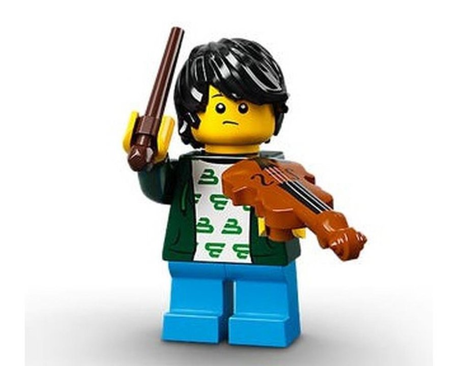 LEGO - Minifigur från serie 21 - Nr 2 Violin Kid