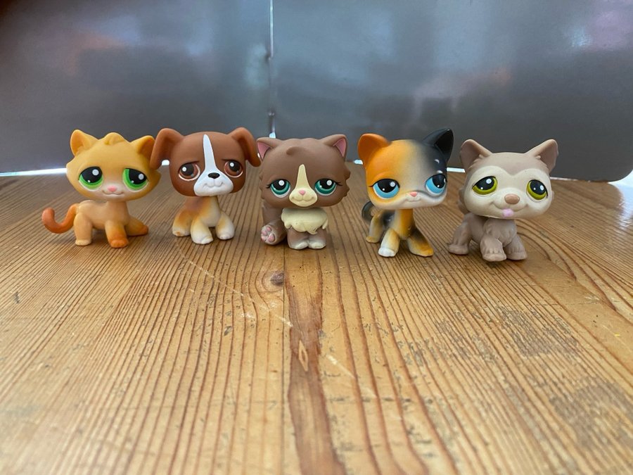 Littlest Pet Shop figurer 5st