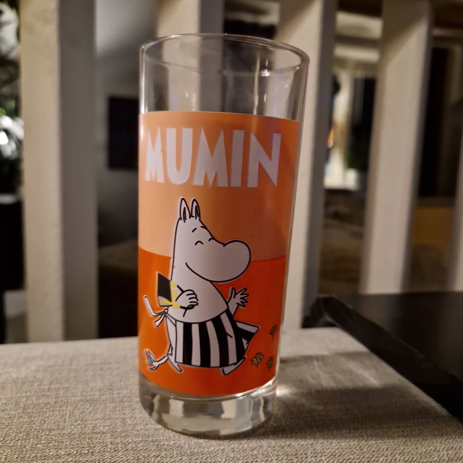 Mumin glas från Max