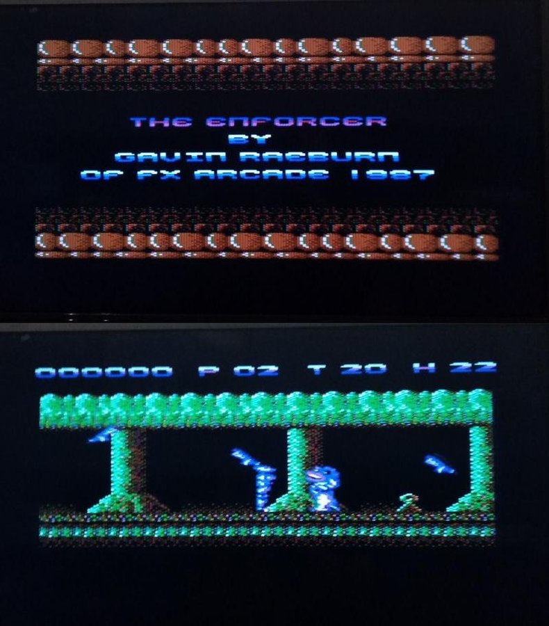 Xenon Ranger + The Enforcer (The Power House) - Lös Disk - C64 Spel