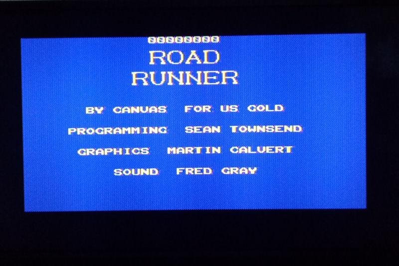 Road Runner (US Gold - Atari Games) - Lös Kassett - Commodore 64/C64 Spel