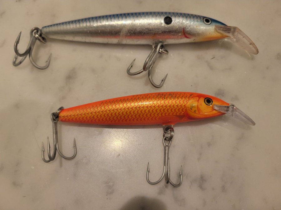 2 Rapala wobblers