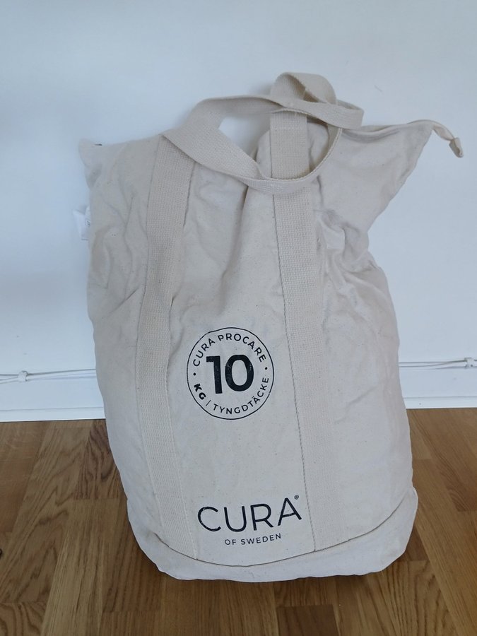 Cura 150x210 Tyngdtäcke 10kg Delbart Säng Sängkläder Sova Täcken Kuddar