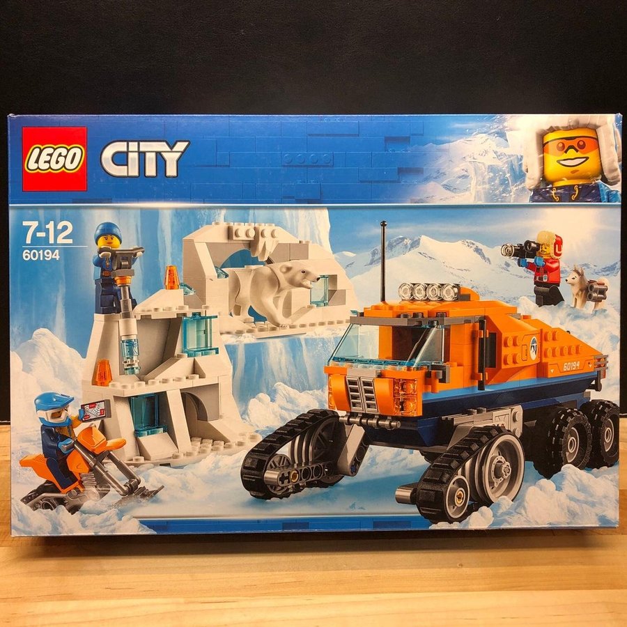 LEGO City 60194 BEG "Arktisk spaningslastbil" - från 2018 begagnad i nyskick!!