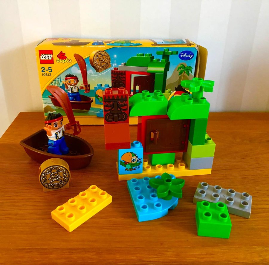 Lego DUPLO JAKES SKATTJAKT NR 10512 - KOMPLETT