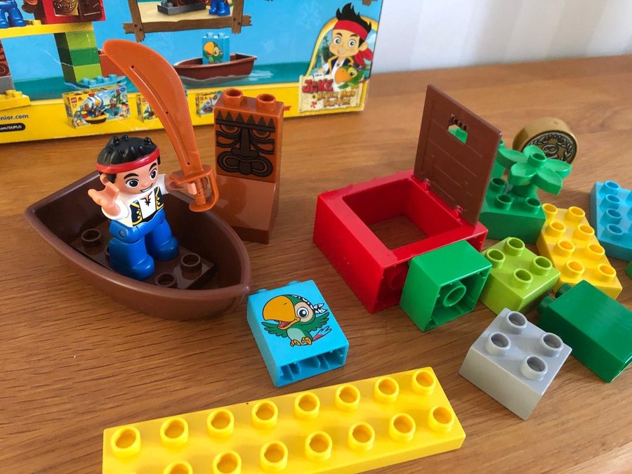 Lego DUPLO JAKES SKATTJAKT NR 10512 - KOMPLETT