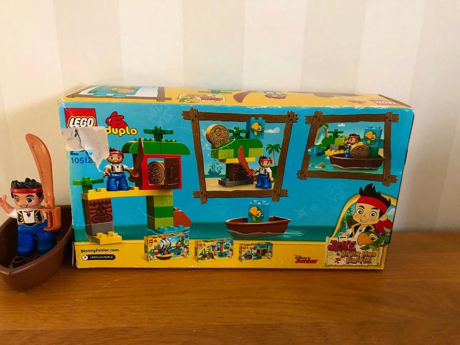 Lego DUPLO JAKES SKATTJAKT NR 10512 - KOMPLETT