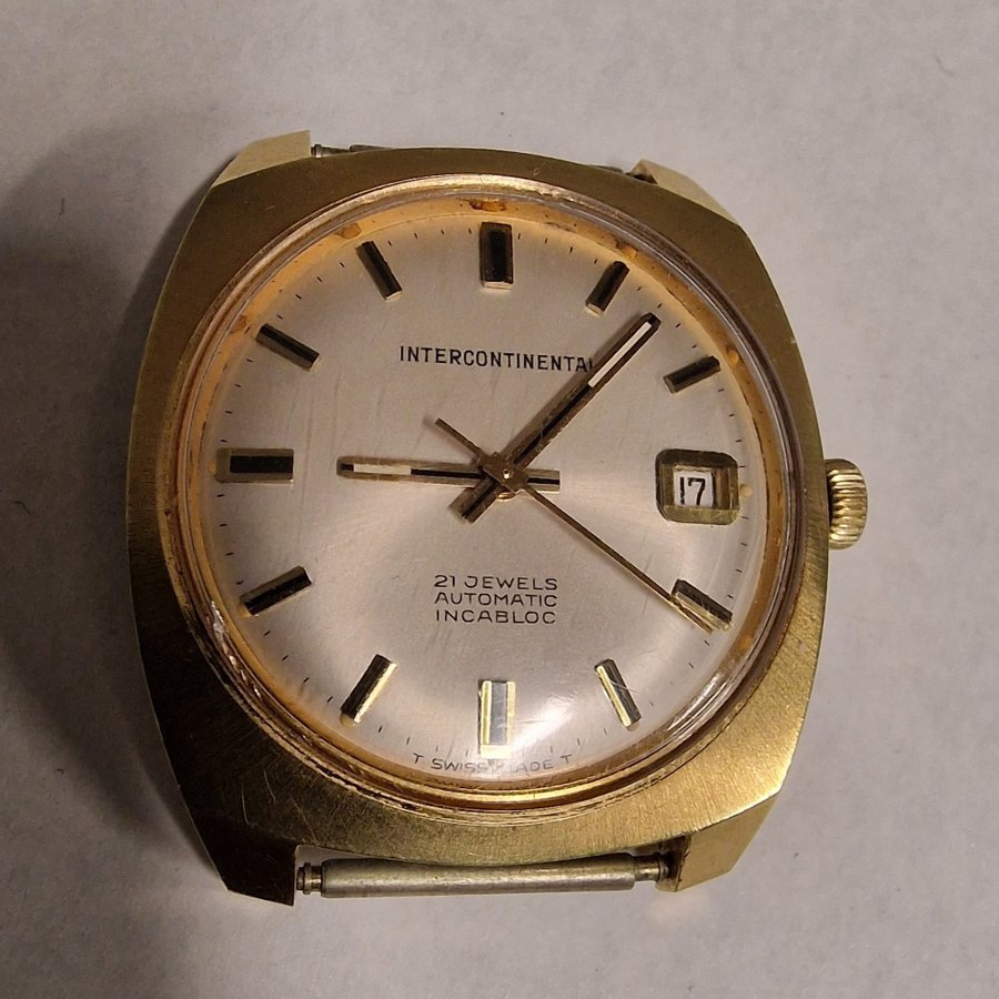 Vintage Intercontinental Automatik Gold plated 620