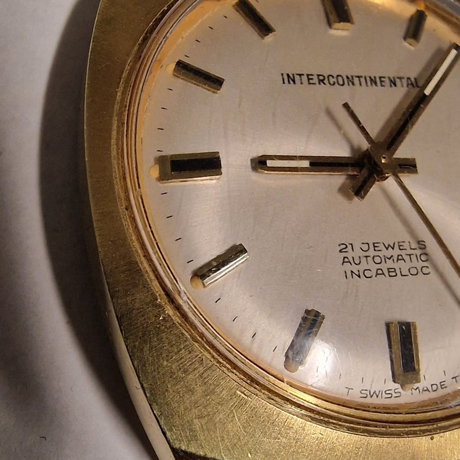 Vintage Intercontinental Automatik Gold plated 620