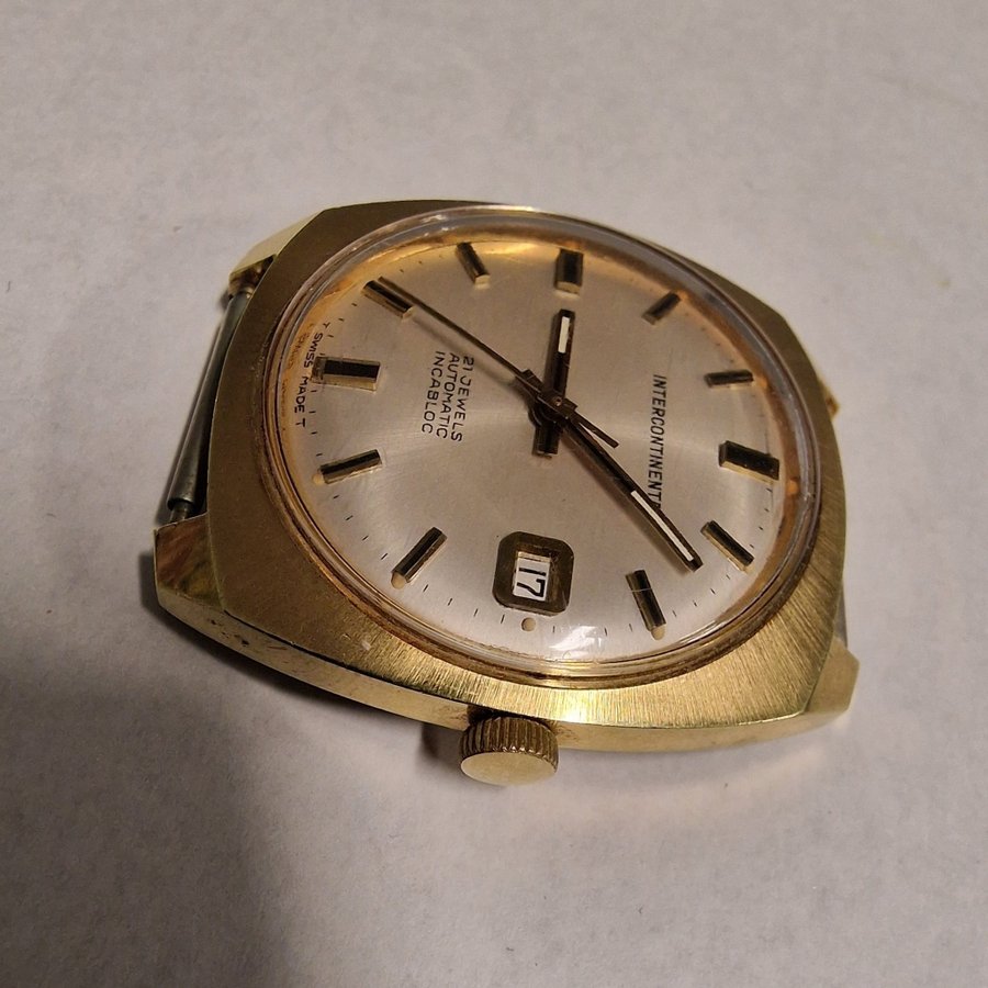 Vintage Intercontinental Automatik Gold plated 620