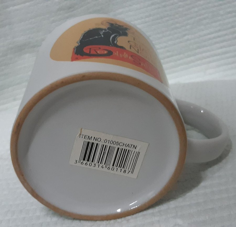 Tournéé du chat noir Mug Svart katt Mugg