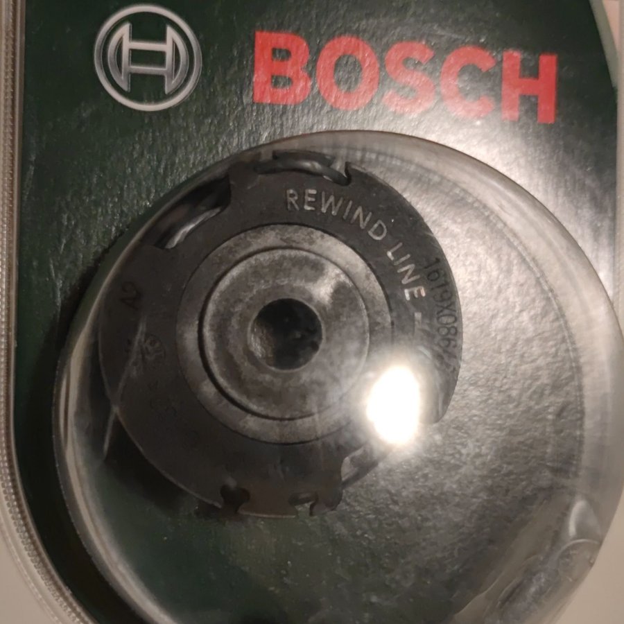 Trådkassett BOSCH | Spole Bosch Power Tools 4M 1,6MM för Easygrasscut | Nytt