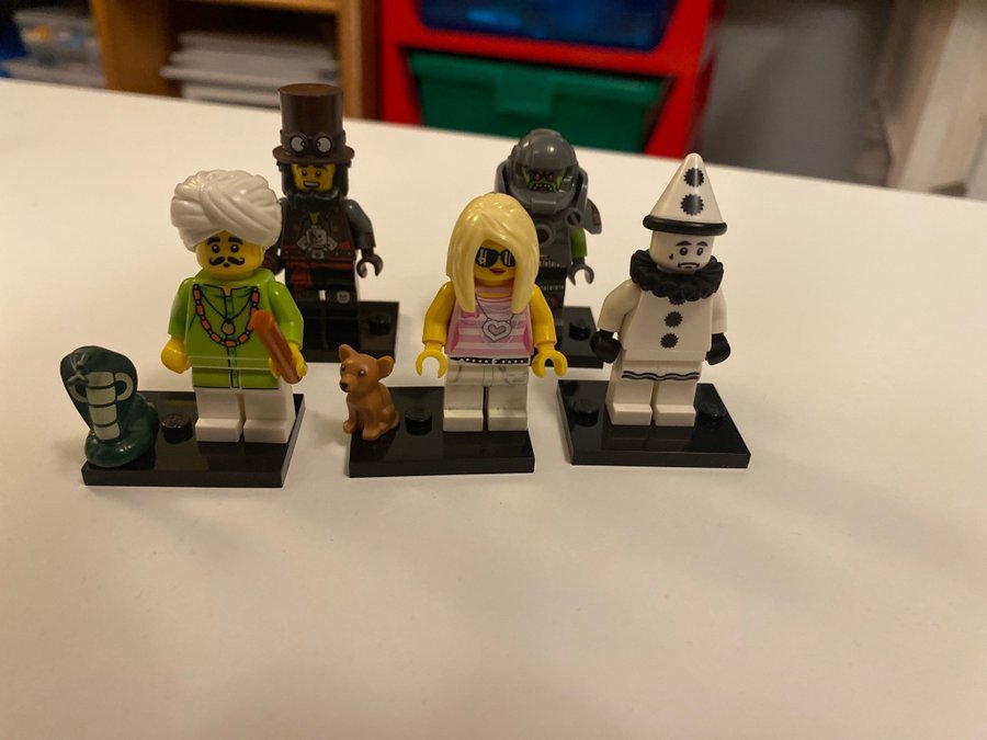 LEGO Minifigurer 5 stycken