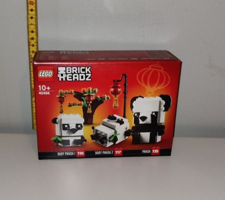 Lego BrickHeads #40466 "Kinesiskt Nyår och Pandor", NY i Oöppnad förpackning