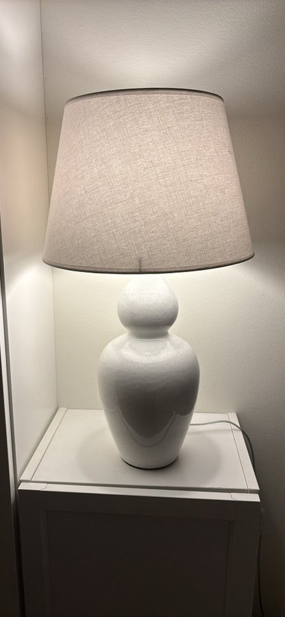 Stor bordslampa i keramik 55cm