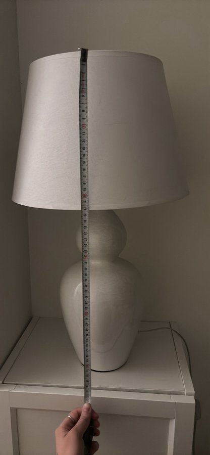 Stor bordslampa i keramik 55cm