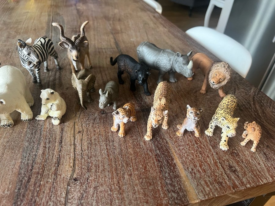 Schleich fantastiska leksaksdjur