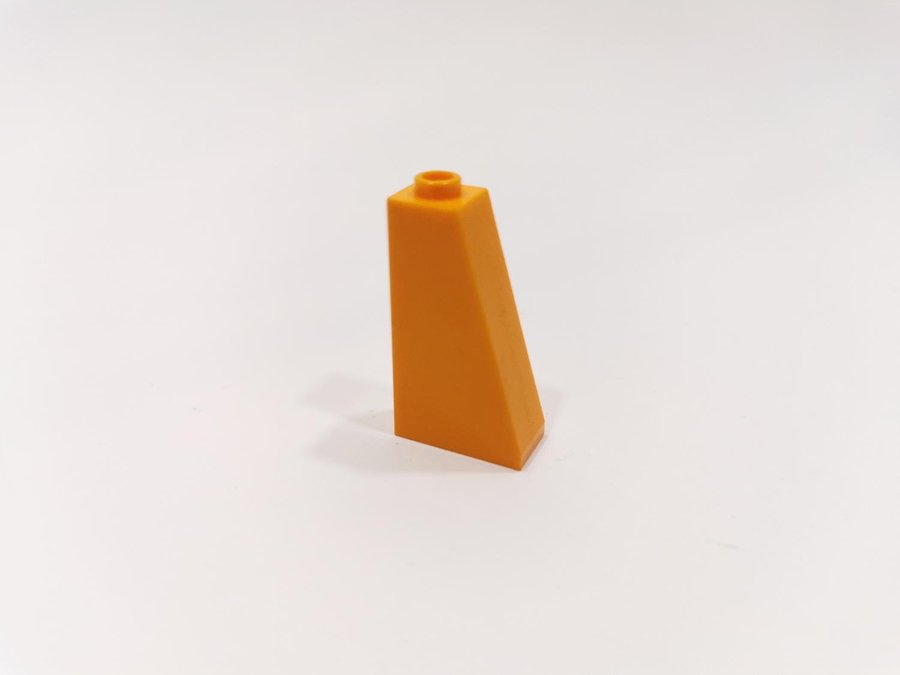 Lego - sned - slope - 2x1x3 75 - part 4460 - orange