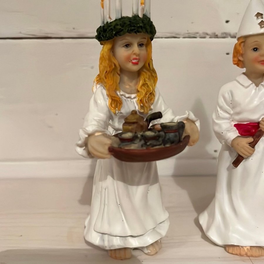 Hedlund lucia och stjärngosse i porslin