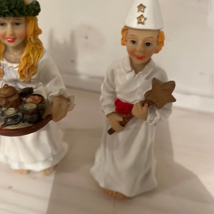 Hedlund lucia och stjärngosse i porslin