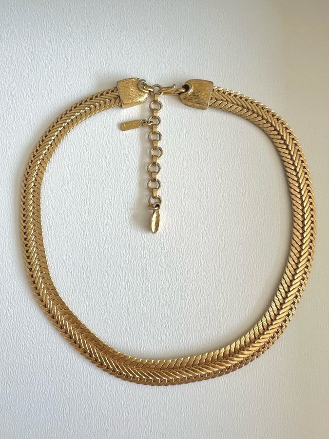 Vintage 1940-1950-tal sällsynt Monet signerat halsband