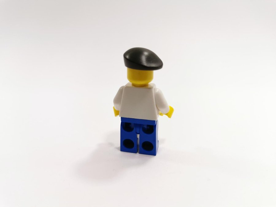 Lego - minifigur - city - konstnär - vit