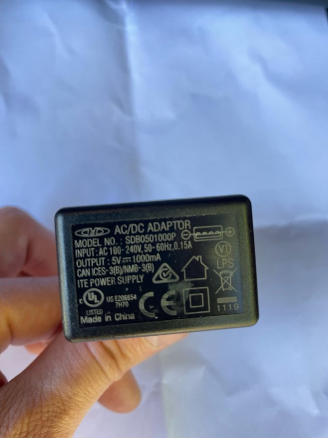 AC/DC Adaptor SDB050100P