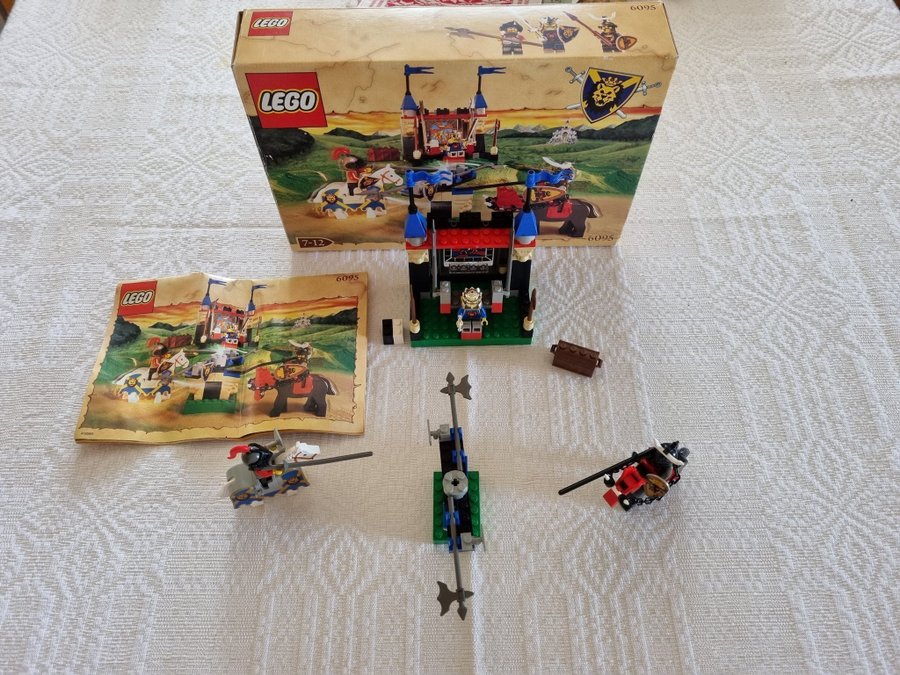 Komplett LEGO 6095 Royal Joust med manual och box