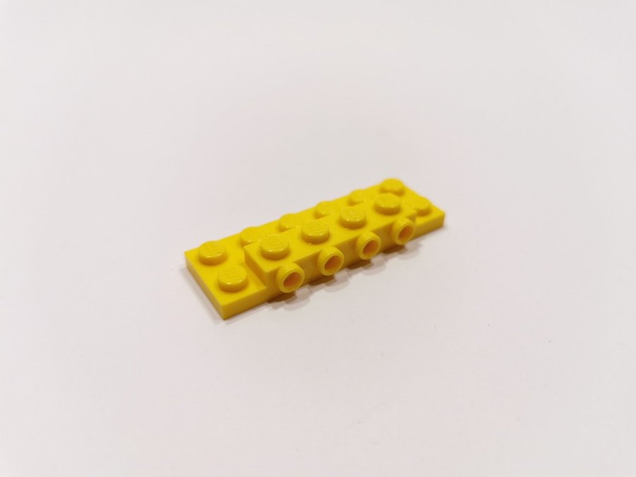 Lego - plate - modified - 2x6x 2/3 - part 87609 - gul