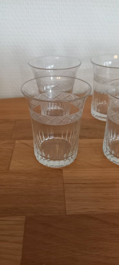 6st Selterglas Orrefors "Solliden"