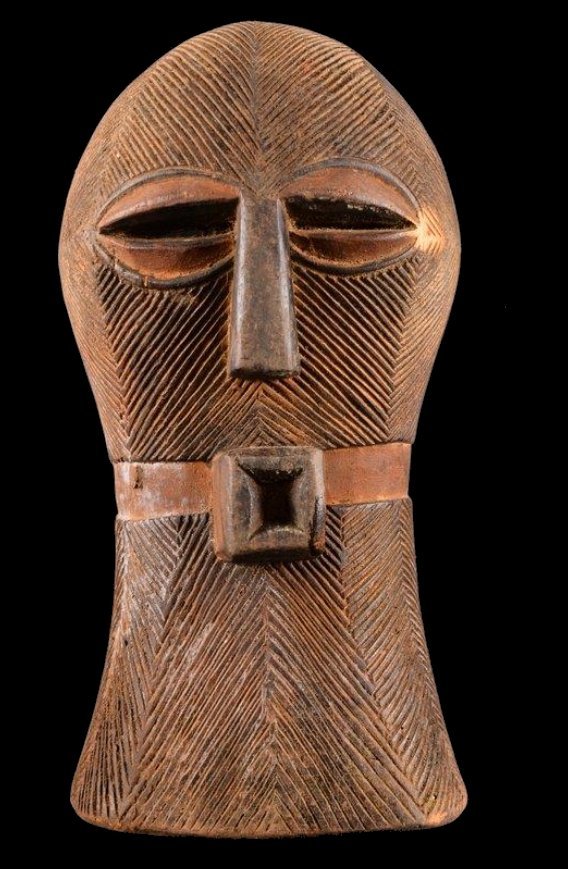 Afrikansk Songye-Kongo mask