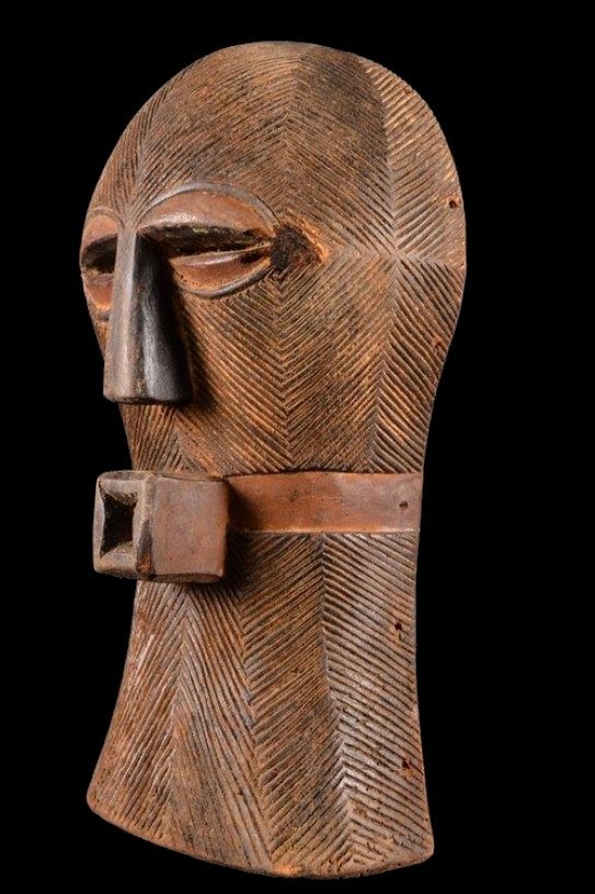 Afrikansk Songye-Kongo mask