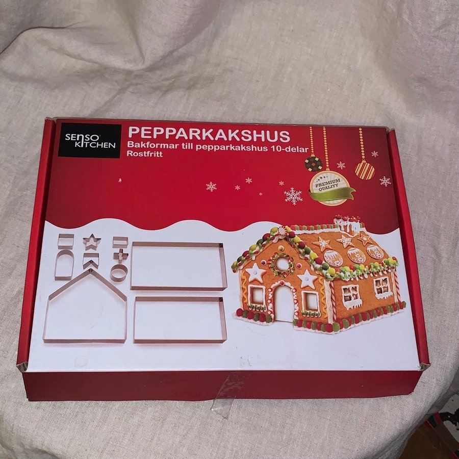 Senso Kitchen 10 st Formar till pepparkakshus