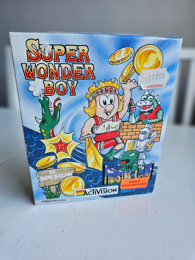 Super Wonder Boy in Monster Land ( DISK ) till Commodore 64