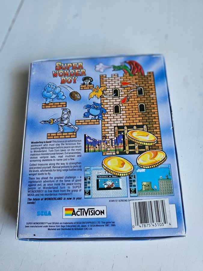 Super Wonder Boy in Monster Land ( DISK ) till Commodore 64