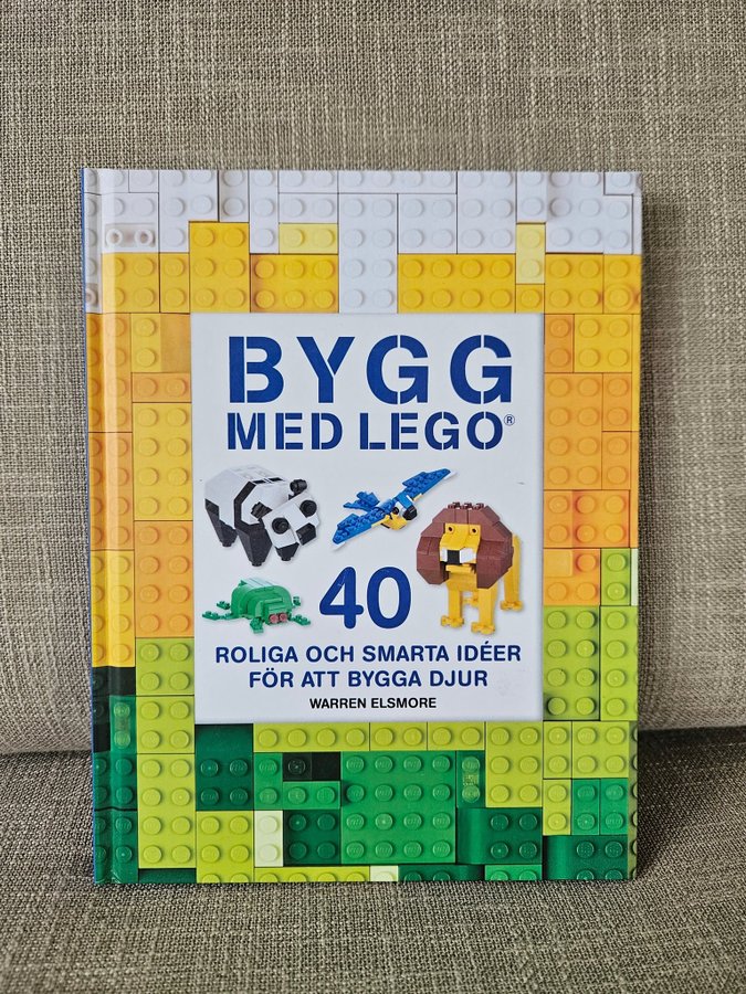 Bygg med LEGO 40 roliga och smarta idéer för att bygga djur bok Warren Elsmore