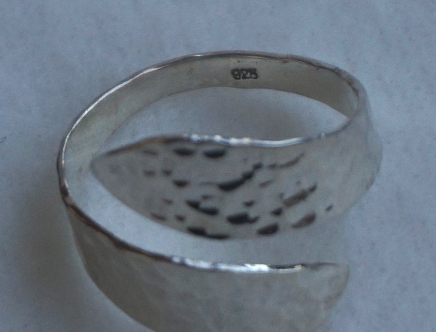 silverring hammered