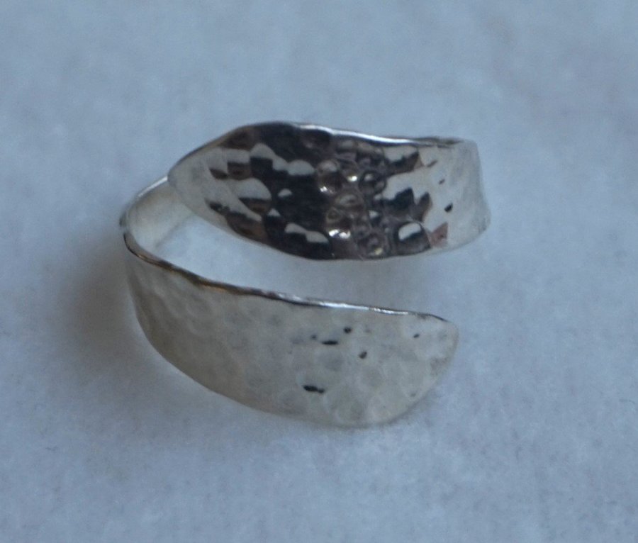 silverring hammered