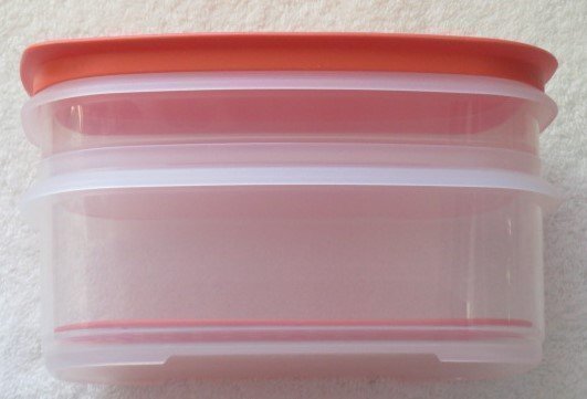 ** Tupperware lilla påläggsburken i två våningar Litet kombiSmart set (ny) **